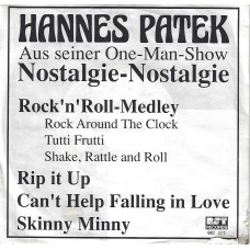 HANNES PATEK - Nostalgie Nostalgie   ***EP***